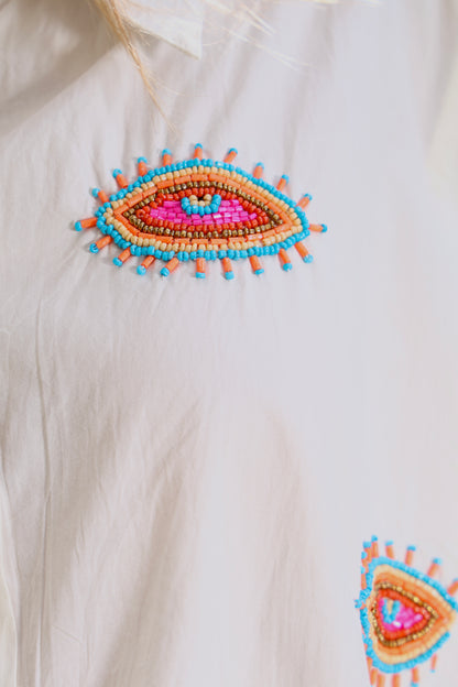 Riviera Eye Embroidered Set