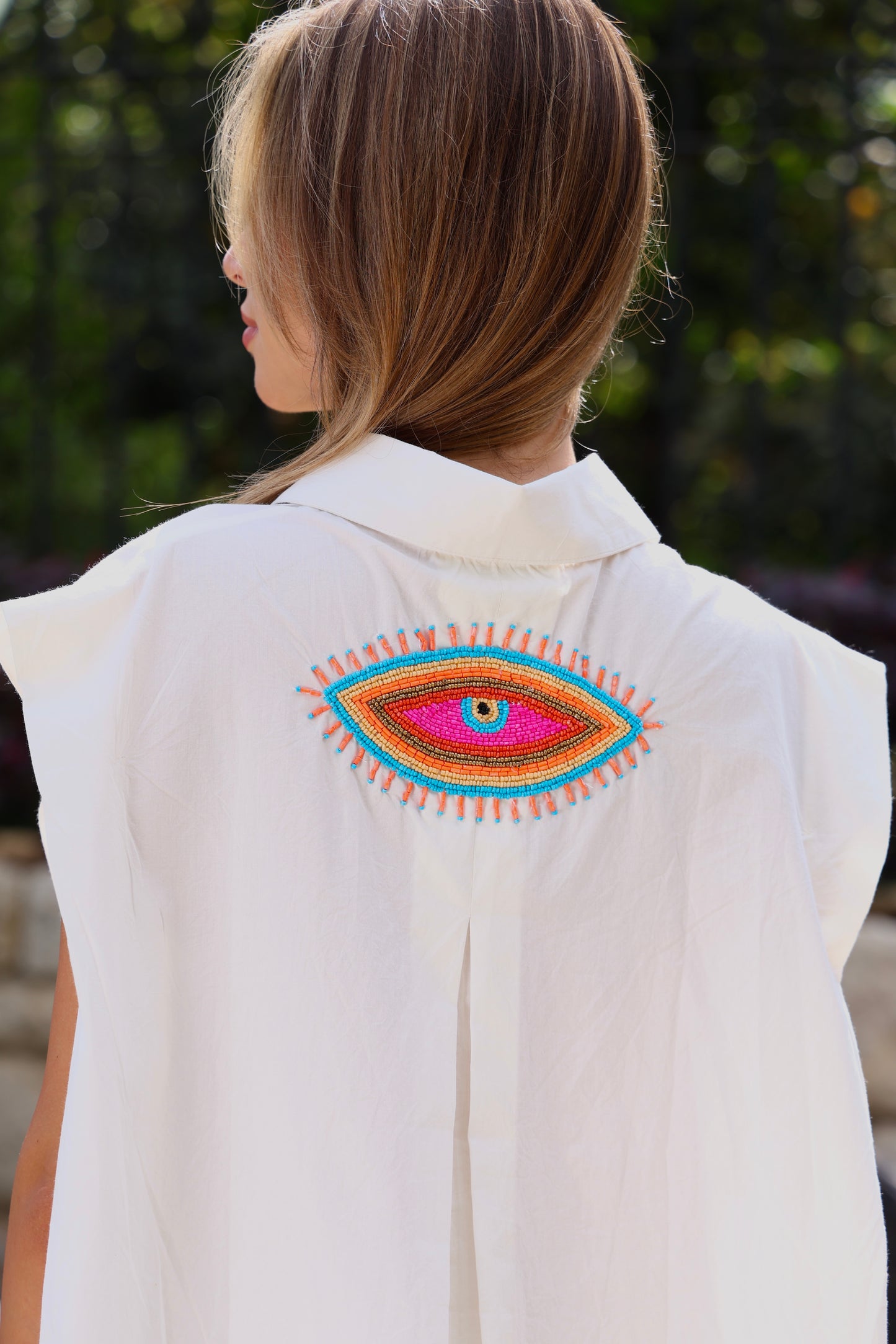 Riviera Eye Embroidered Set