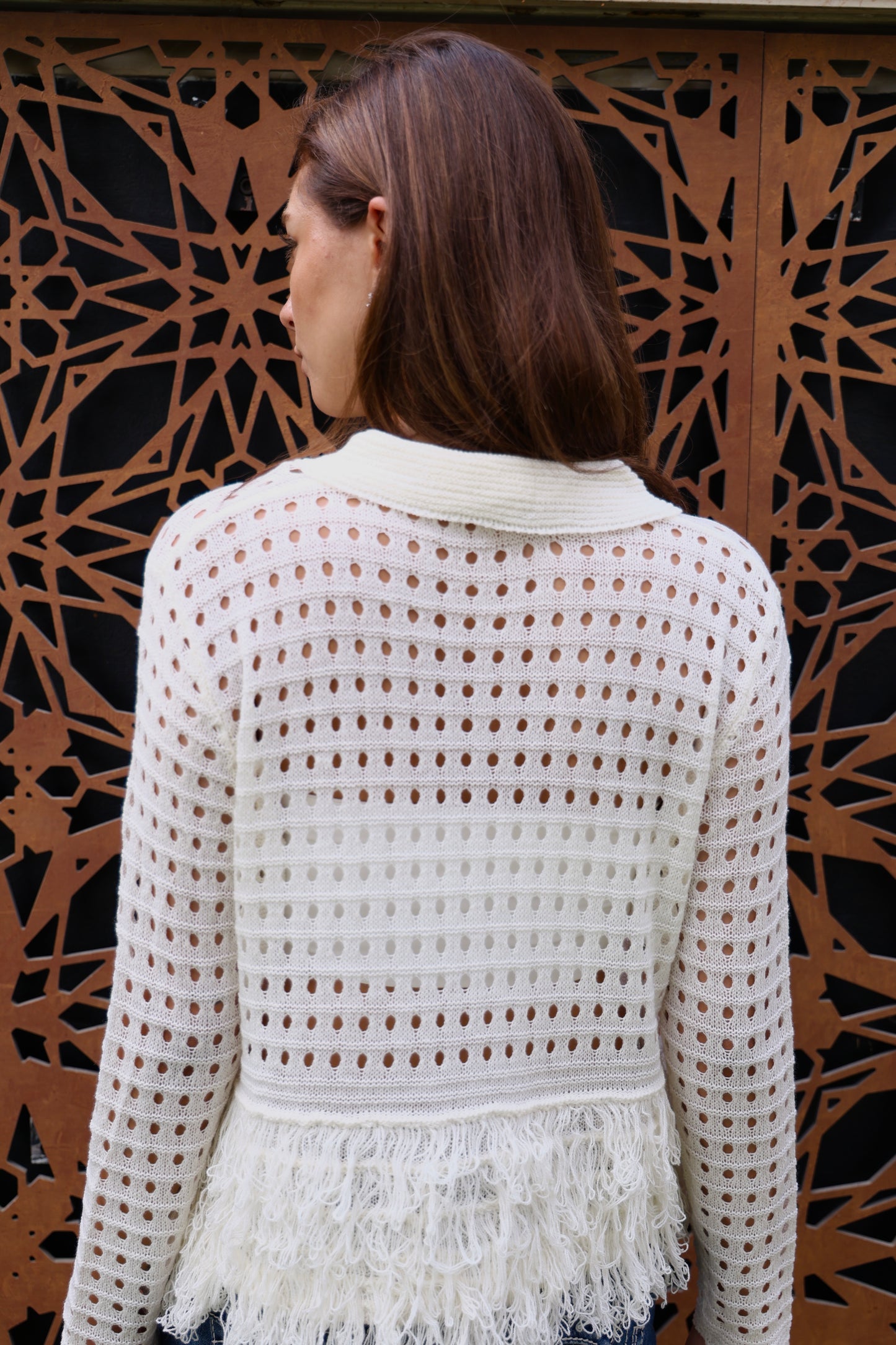 Saint-Tropez Fringe Knit