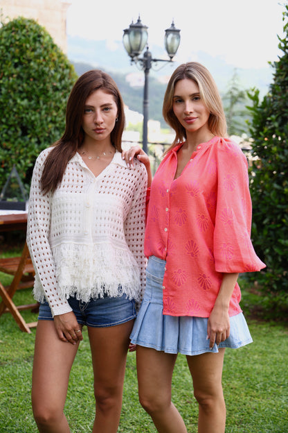 Saint-Tropez Fringe Knit